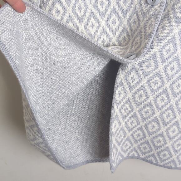 Made in Italy Ilenia M. Wool Blend Midi Sweater Coat/ Cardigan Women's Large - Picture 13 of 15